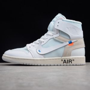 Air Jordan 1 retro high ow white (gs) aq8296-100