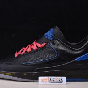 Air Jordan 2 Retro Low SP Ow Black Blue DJ4375-004
