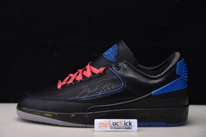 Air Jordan 2 Retro Low SP Ow Black Blue DJ4375-004