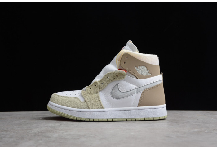 Air Jordan 1 high zoom air cmft olive aura (w) ct0979-102 - Image 2