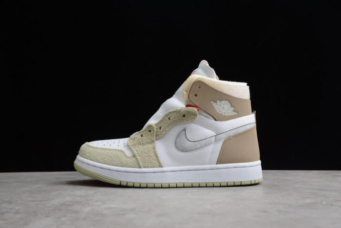 Air Jordan 1 high zoom air cmft olive aura (w) ct0979-102