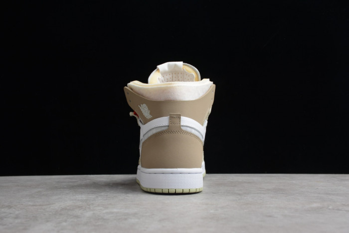 Air Jordan 1 high zoom air cmft olive aura (w) ct0979-102 - Image 3