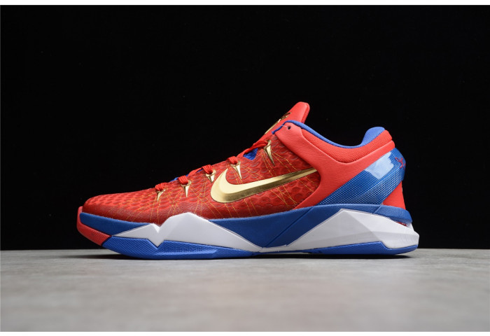 Nike zoom kobe vii rlx red blue metallic gold 488371-406 - Image 2
