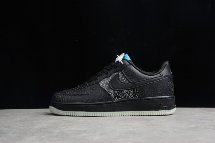 Nike air force 1 low computer chip space jam dh5354-001