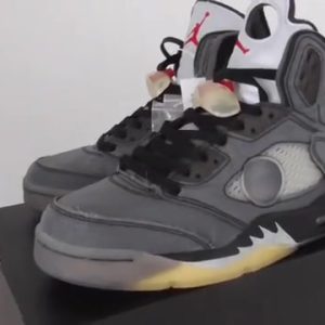Customer Review: Off-White x Air Jordan 5 Muslin