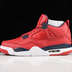 Air Jordan 4 iv retro fiba gym red black white cl1184-617