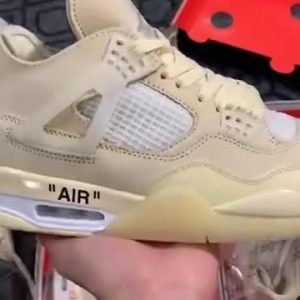 Customer Review: Off-White x Air Jordan 4 Sail Short Review
