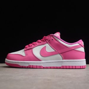Nike dunk low gs “active fuchsia fj0704-100