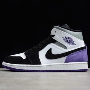 Air Jordan 1 mid SE purple 852542-105