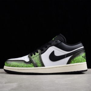 Air Jordan 1 low wear away electric green - dn3705-003