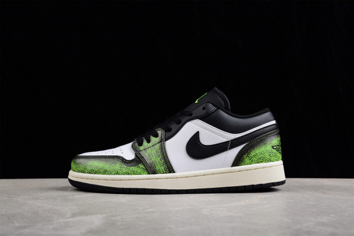 Air Jordan 1 low wear away electric green - dn3705-003