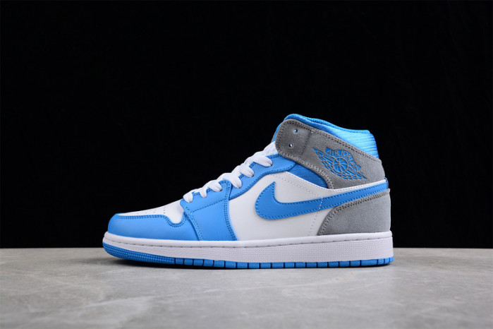 Air Jordan 1 mid "university blue" dx9276-100