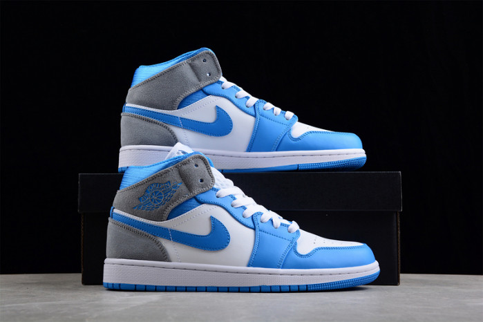 Air Jordan 1 mid "university blue" dx9276-100 - Image 3