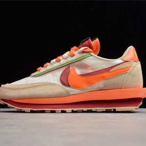 Nike ldwaffle clot sacai net orange blaze dh1347-100