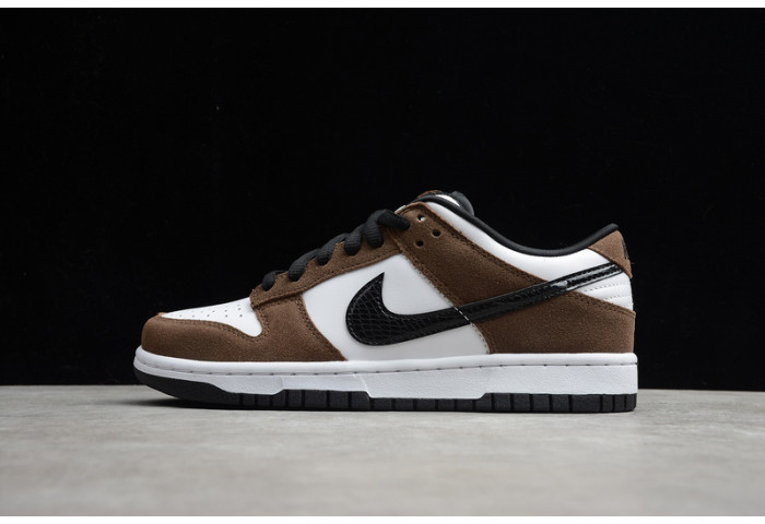 Nike sb dunk low white black trail end brown 304292-102 - Image 2