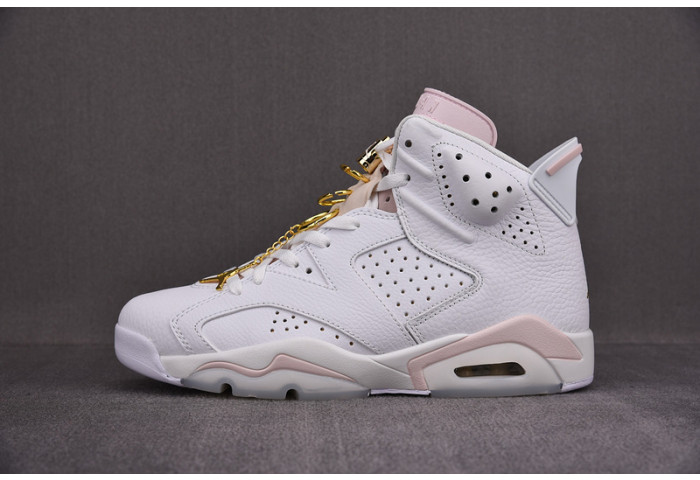 Air Jordan 6 retro gold hoops (w) dh9696-100 - Image 2