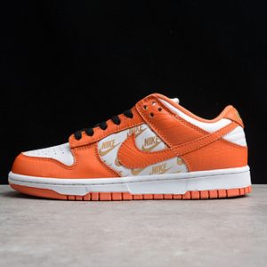 Nike sb dunk low white and orange dh3228-181