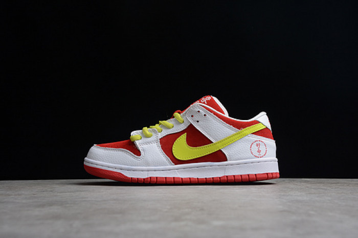 Nike sb dunk low pro wyagl cny red white rouge dd1503-888