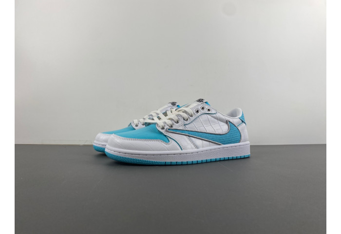 Travis Scott x Air Jordan 1 Low OG DM7866-771 - Image 2