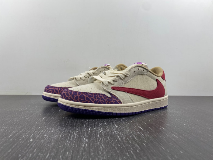 travis scott x air jordan 1 low OG dm
