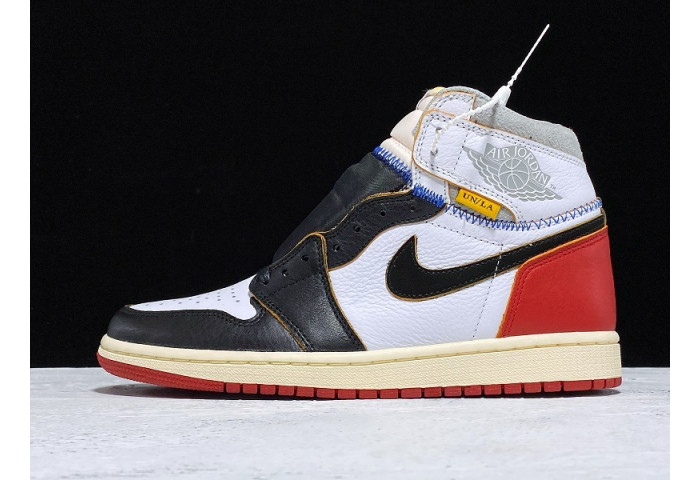 Air Jordan 1 retro high union los angeles black toe bv1300-106 - Image 2