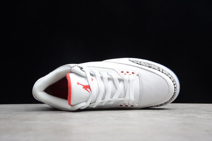 Air Jordan 3 retro free throw line white cement 923096-101 - Image 3