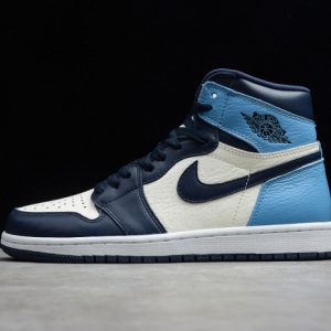 Air Jordan 1 obsidian university blue 555088-140