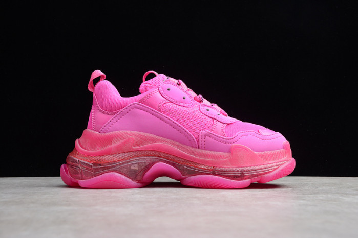 Balenciaga Triple S clear sole yellow 544351 w09o1 6502 - Image 4