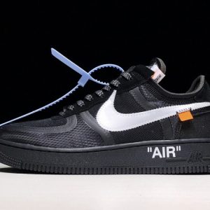 Nike air force 1 low ow black white ao4606-001