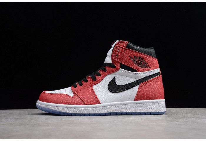 Air Jordan 1 retro high spider man origin story 555088-602 - Image 2