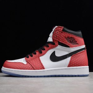 Air Jordan 1 retro high spider man origin story 555088-602