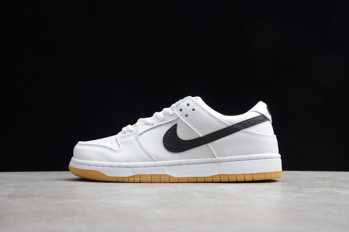 Nike sb dunk low orange label white cd2563-100