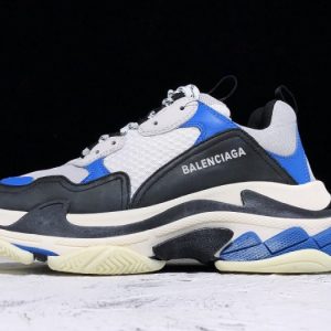 Balenciaga Triple S black blue 536737w09oh1007