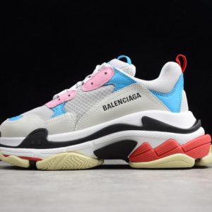 Balenciaga Triple S white blue (w) 524039 w09oh 4196