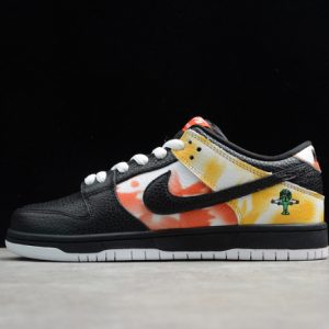 Nike sb dunk low raygun tie-dye black bq6832-001
