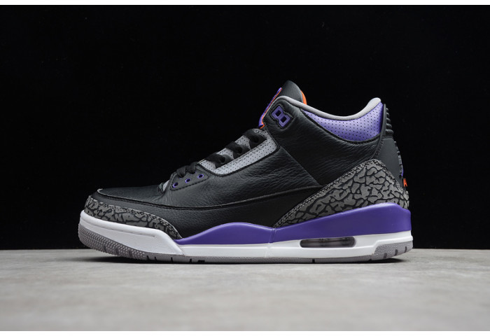 Air Jordan 3 retro black court purple ct8532-050 - Image 2