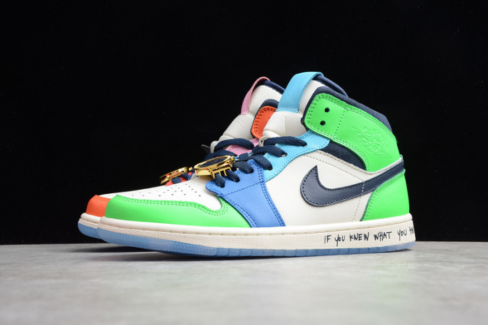 Air Jordan 1 mid SE fearless melody ehsani (w) cq7629-100 - Image 4