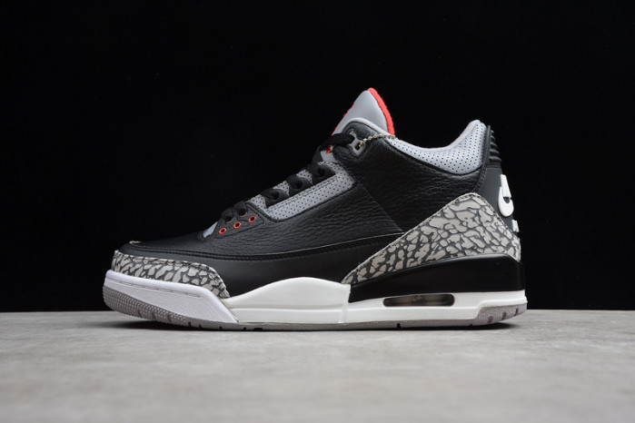 Air Jordan 3 retro black cement (2018) 854262-001