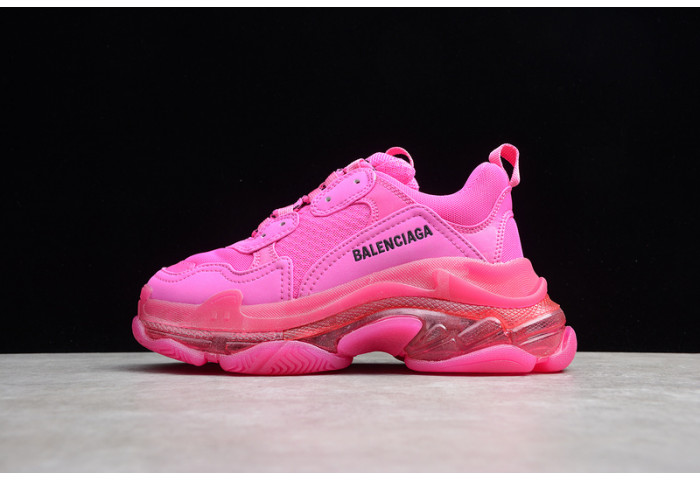 Balenciaga Triple S clear sole yellow 544351 w09o1 6502 - Image 2