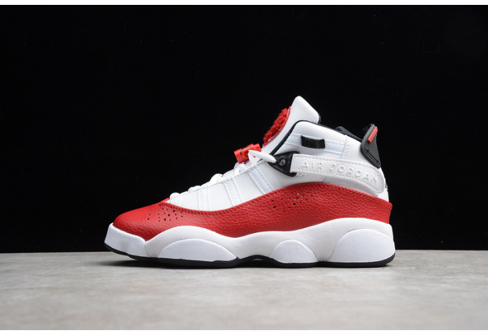 Air Jordan 6 rings white university red 322992-120 - Image 2