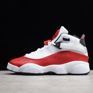 Air Jordan 6 rings white university red 322992-120