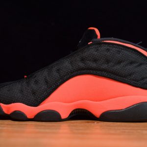 Air Jordan 13 retro low clot black red at3102-006