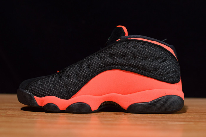 Air Jordan 13 retro low clot black red at3102-006