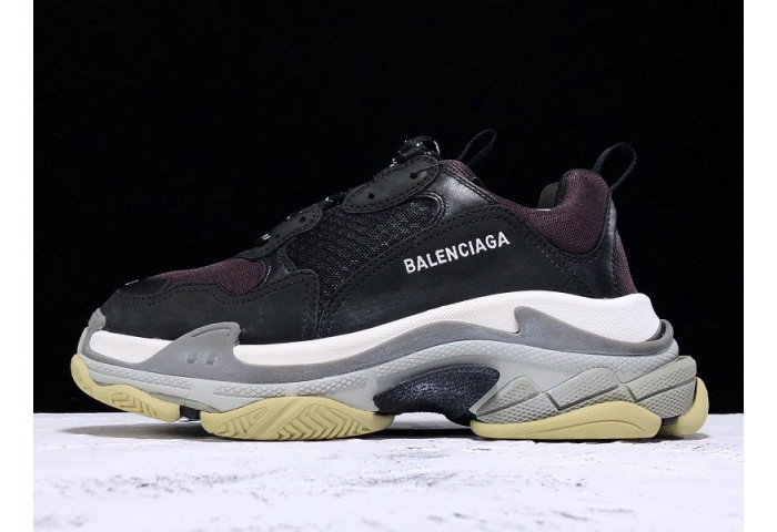 Balenciaga Triple S burgundy 536737 w09oh 1091 - Image 2