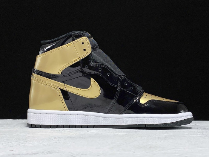 Air Jordan 1 retro high nrg patent gold toe 861428-007 - Image 3