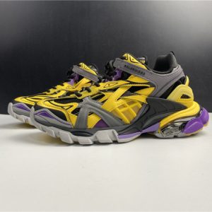 Balenciaga Track.2 yellow purple