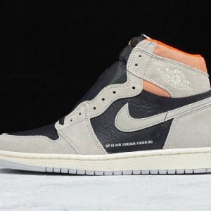 Air Jordan 1 retro high neutral grey hyper crimson 555088-018
