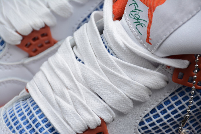 Air Jordan 4 white/bright crimson-royal blue 308497-171 - Image 4