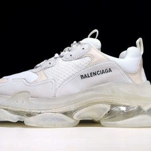 Balenciaga Triple S clear sole white 541624 w09e1 9000