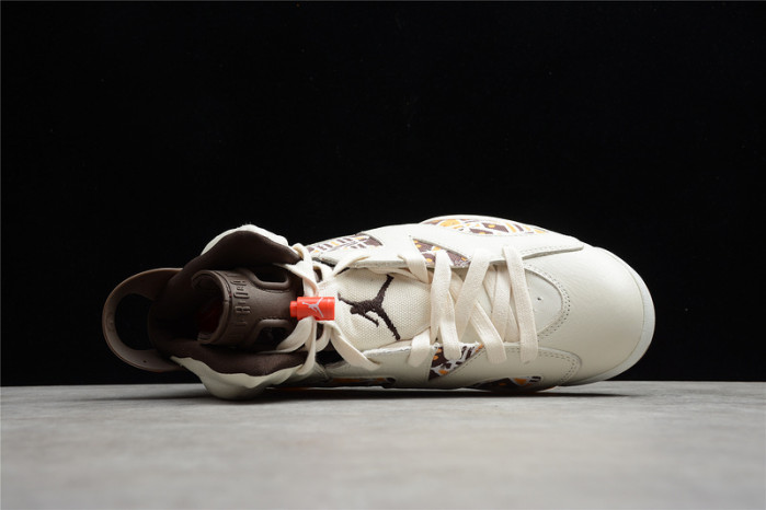 Air Jordan 6 retro quai54 sail brown (2020) cz4152-100 - Image 4